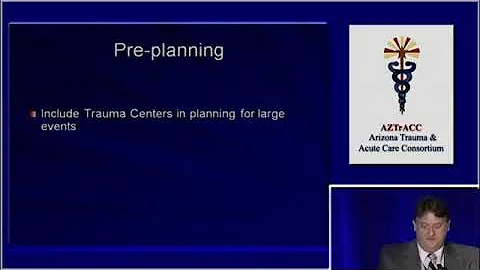 Management of Multiple patient incidents and mass casualty