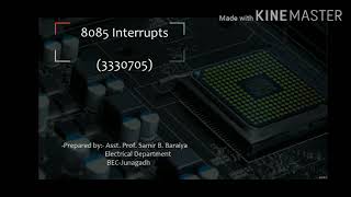 Interrupt of 8085 part-2