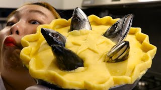 How to cook mackerel STARGAZY PIE !!