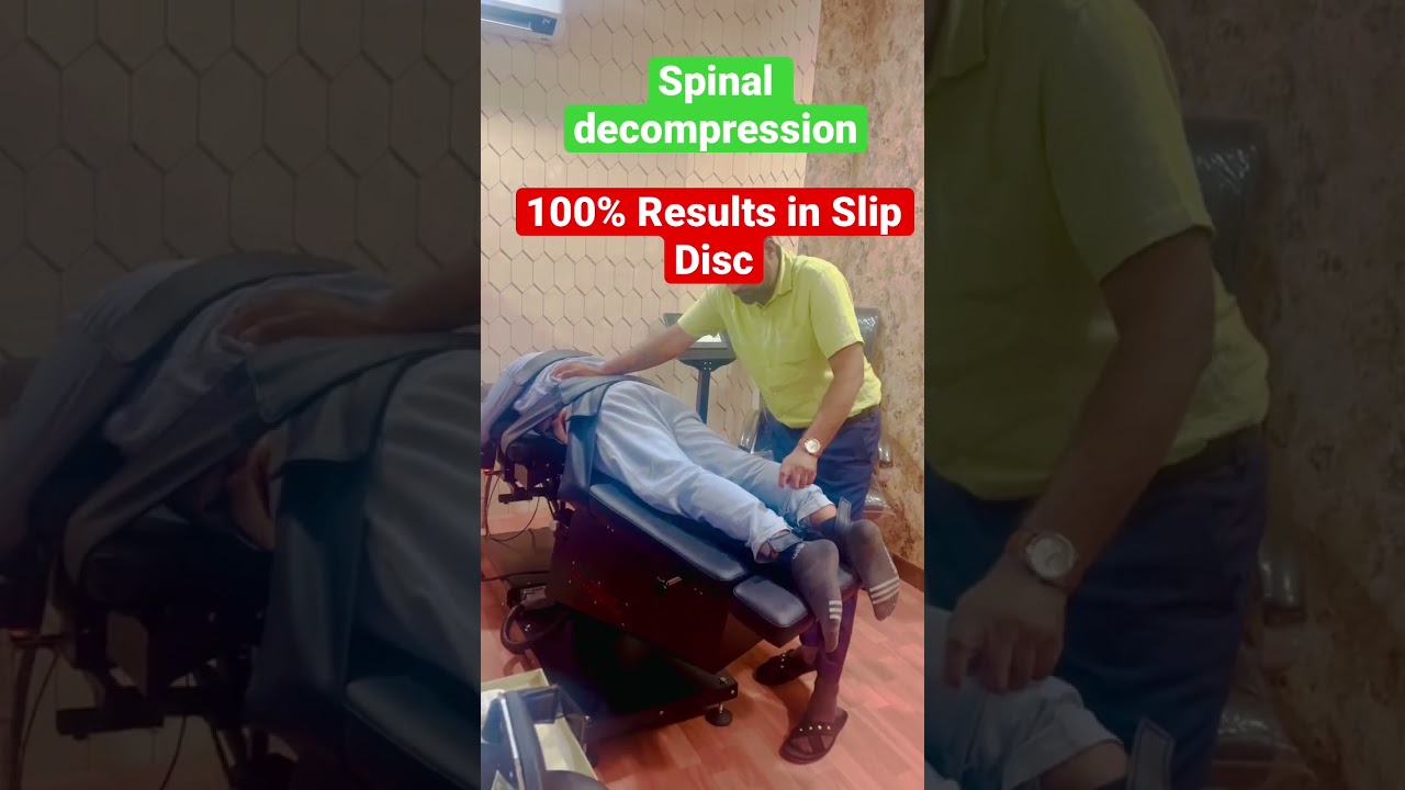 Spinal Decompression for Slip Disc Patients | 100% Results | Dr Arvind Jaga Physiotherapy Clinic