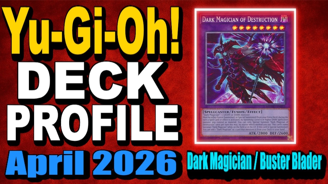 yugioh buster blader dark magician deck Yu‑Gi‑Oh! / (April 2026) Dark Paladin in the Spotlight