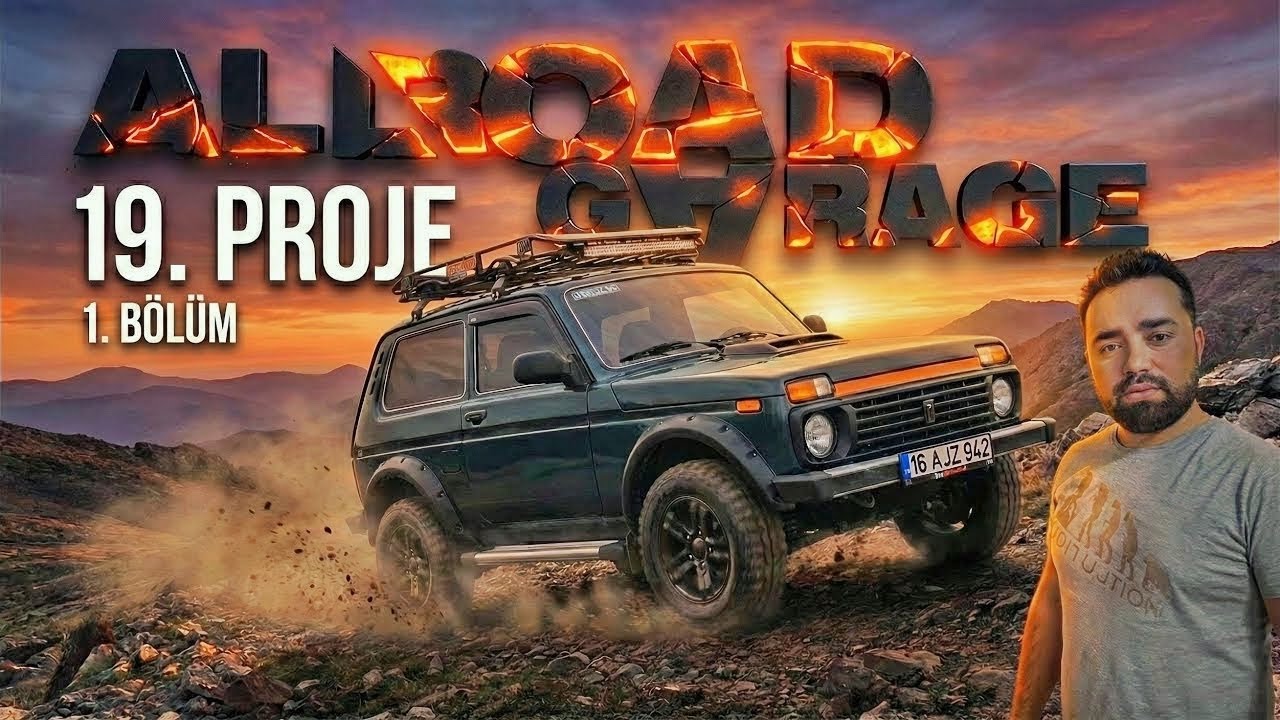 LADA NIVA FULL REVİZYON (19.PROJE) / BOLUM 1 / SÖKÜM VE KAPORTA