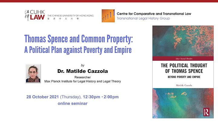 CCTL seminar on Thomas Spence and Common Property:...