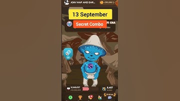 13 September Memefi Secret Combo Code Today