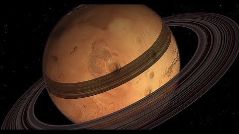 What If Mars Get Rings ?