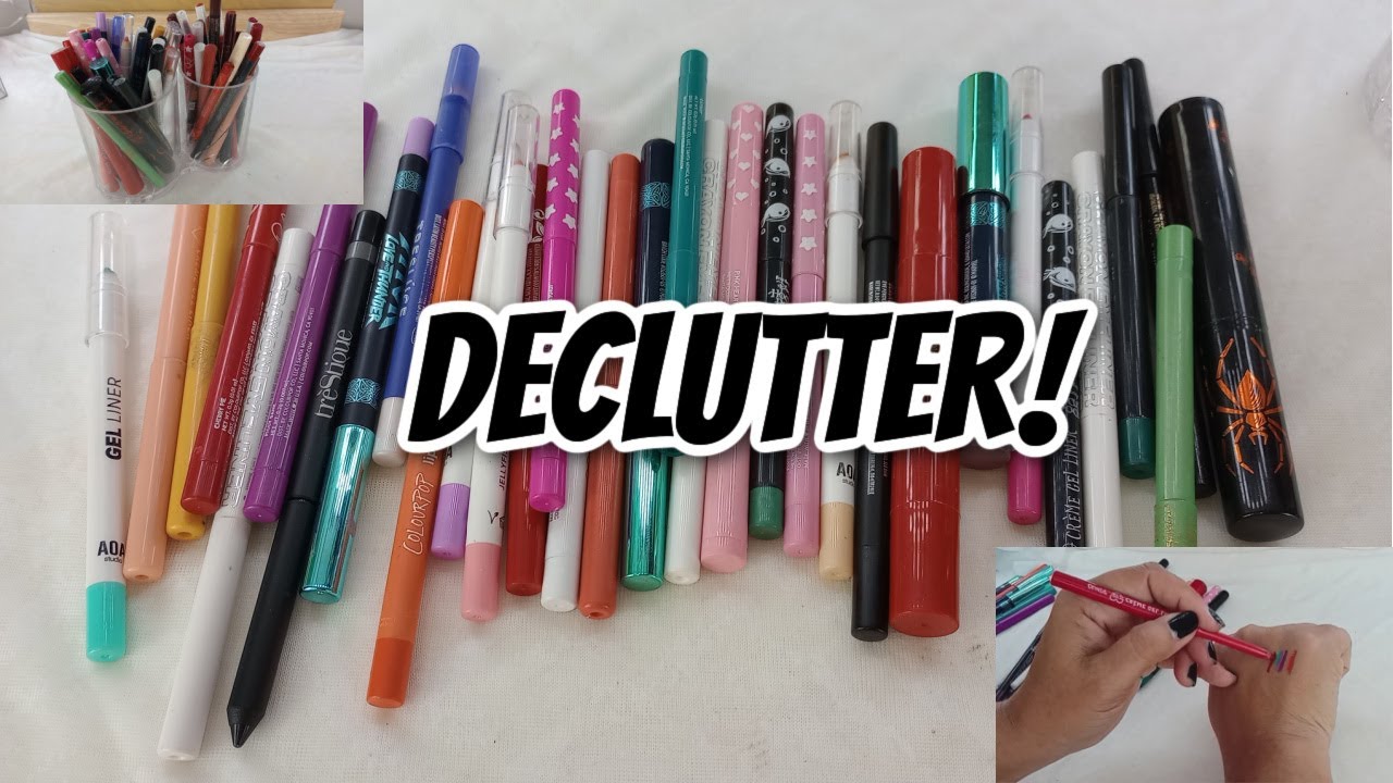 DECLUTTERING My Liners | Time to LET IT GO
