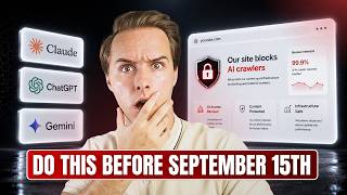 Your Site Will Block AIs On September 15th, Stop It!