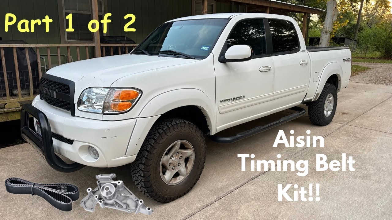 How to Change the Timing Belt on 4.7 Toyota Tundra!