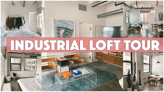 DTLA Industrial Loft Apartment Tour! Our mid-century oasis.