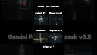 ChatGPT vs Gemini vs DeepSeek vs Claude — Smart Traffic AI Simulation (HTML/CSS/JS) #aicoding