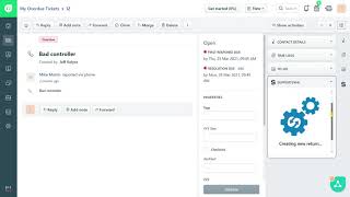 Freshdesk App screenshot 1