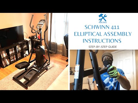 Schwinn 411 Elliptical Assembly Instructions (Full Step by Step Assembly Instruction Guide)