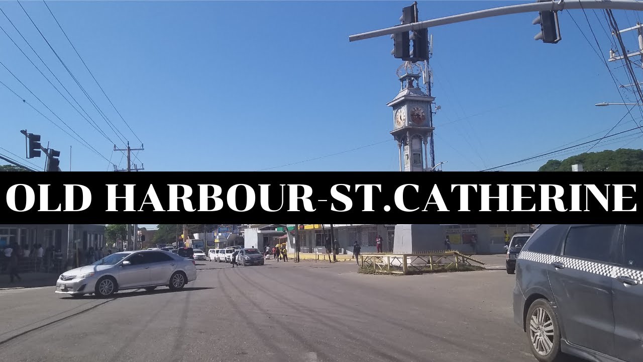 DRIVING AROUND THE TOWN OF OLD HARBOUR || ST. CATHERINE || JAMAICA-"Touring Jamaica Land we Love."