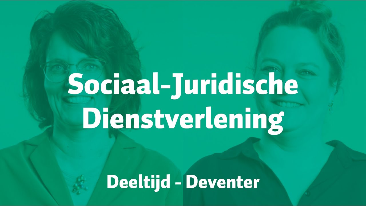 Deeltijd Sociaal-Juridische Dienstverlening | Hogeschool Saxion - YouTube