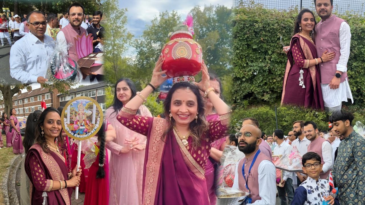 SMVS  Swaminarayan શોભાયાત્રામાં જુદી જ શાન અને છાબમાં લોકોએ ઊમટાવ્યો ઉત્સાહ! 🙏🙏🙏