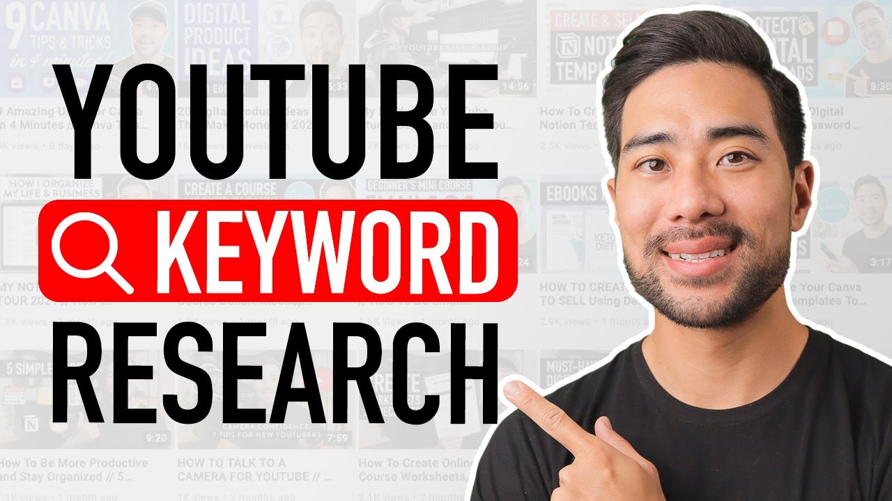 ตัวอย่าง keyword  Update 2022  How To Do YouTube Keyword Research To Rank on YouTube in 2021