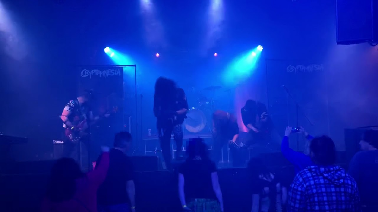 Cryptamnesia live at Tony V’s 11.16.18, Everett, WA