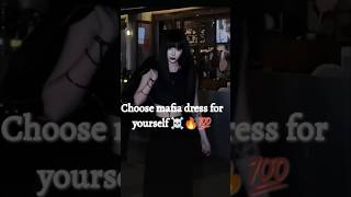 Choose mafia dress for yourself ☠️🔥💯 #youtobe  #youtubeshorts #mafia #youtuber