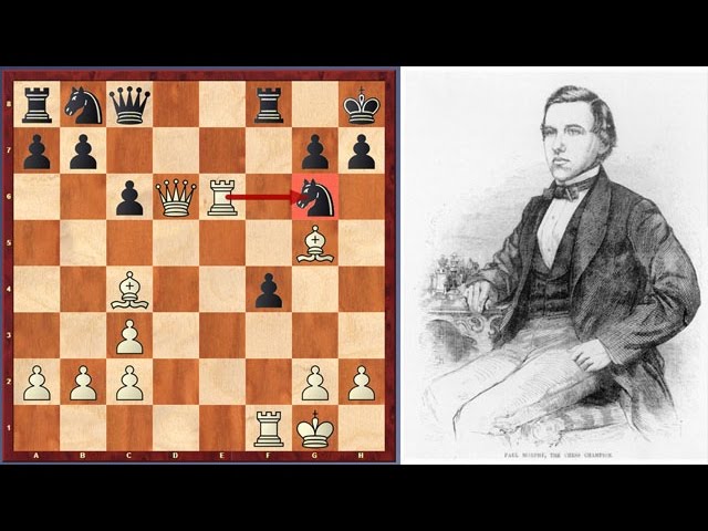 PAUL MORPHY #chess #chesstok