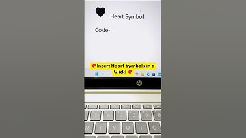 Say It with a Heart: How to Insert Heart Symbols in MS Word! ❤️ #word #microsoft #microsoftoffice