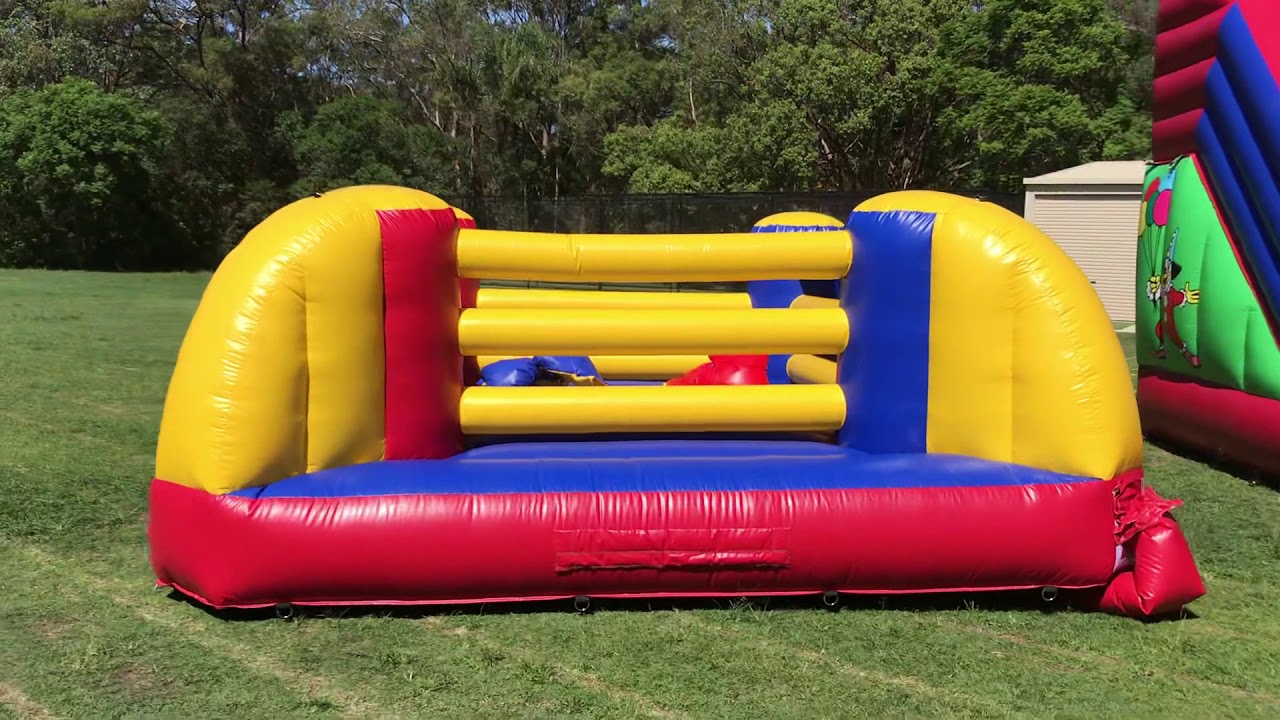 🥊 Bouncy Boxing Ring Jumping Castle Hire in Brisbane North