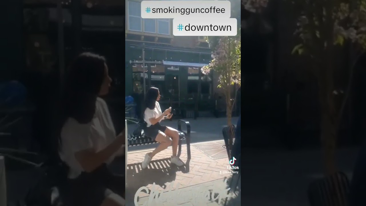 Big stiffy old man smoking gun coffee roasters chilliwack bc Canada 