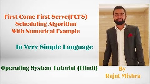 First Come First Serve (FCFS) CPU Scheduling Algorithm With Example
