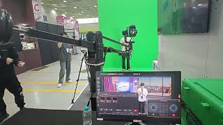 Virtual production camera tracking system showcased at KOBA 2026