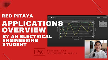 Red Pitaya applications overview by an electrical engineering student