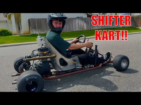 Building a shifter kart using Honda's MOST reliable engine