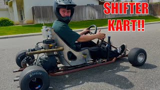 Building a shifter kart using Honda's MOST reliable engine