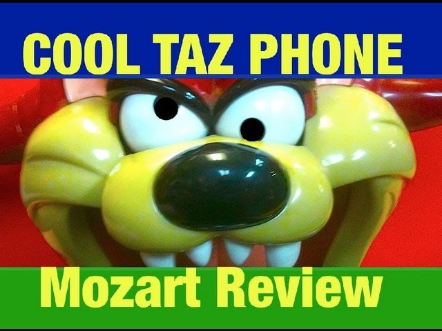 超レア 稼働品 大きなタスマニアンデビル タズトーキングフォン電話 Taz Tazmanian Devil Animated Looney Tunes Phone by Toy Review by