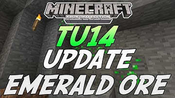 Minecraft (Xbox 360) - TU14 UPDATE Info! - EMERALD ORE (Title Update 14)