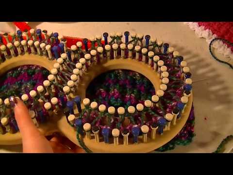 36¨ Small 1 2' Universal S loom  How to mark for ribbed stitch  Revisited