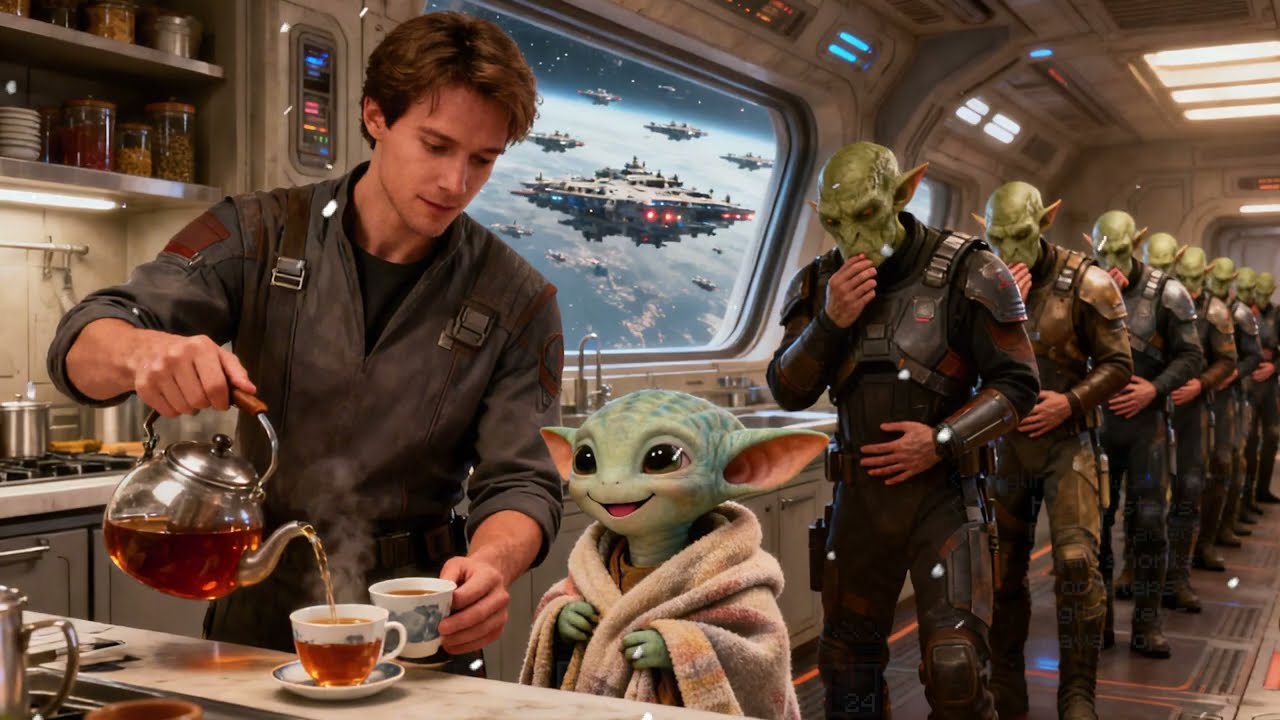 Human Made Tea for Sick Cub | Entire Fleet Shows Up With Fake Symptoms for a Cup   HFY   Sci Fi
