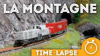 La Montagne, Le Diviseur Scénique Delse-Ouere En Timelapse