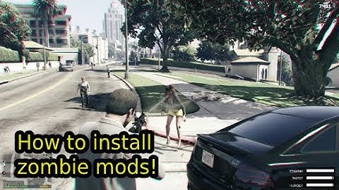 How to install gta 5 zombie mods! easy!