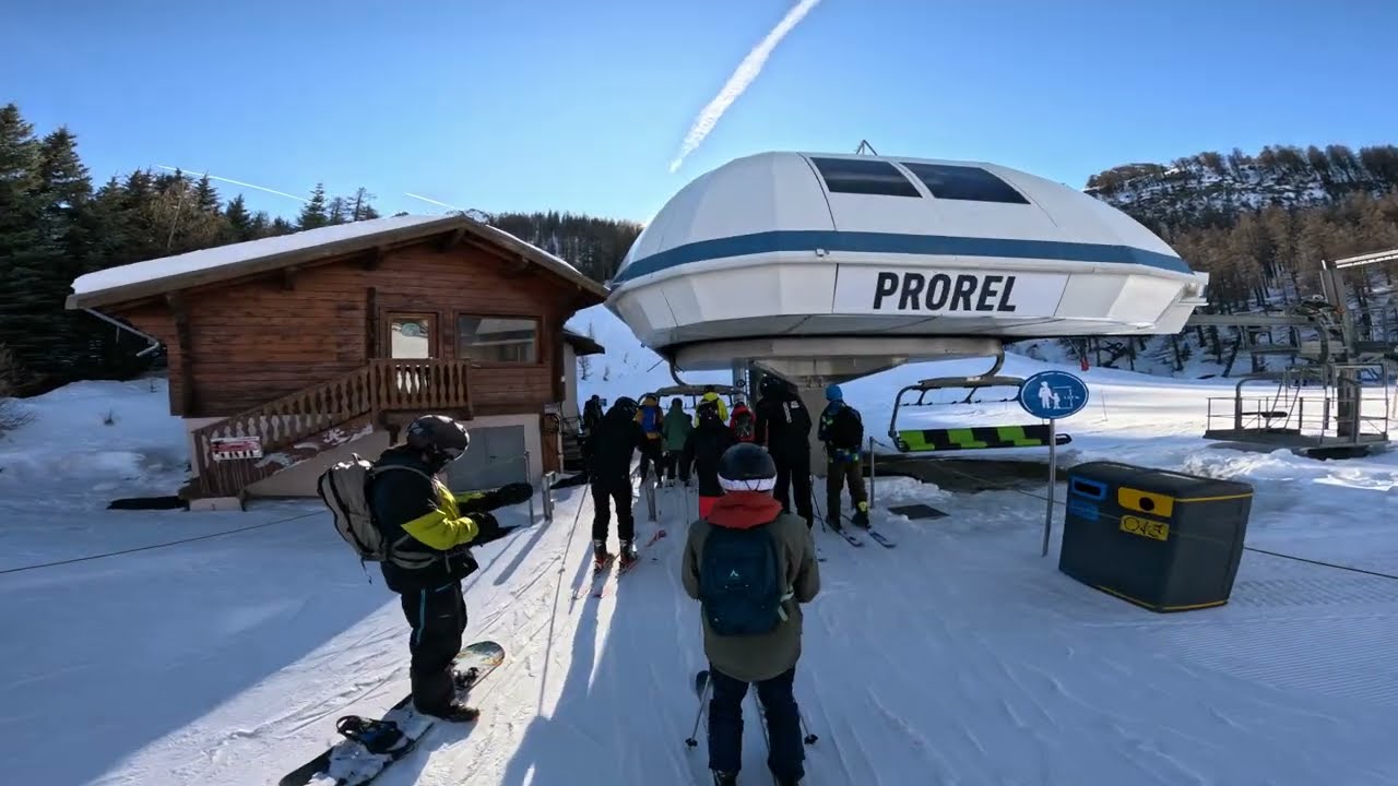 Serre chevalier télésiège Prorel