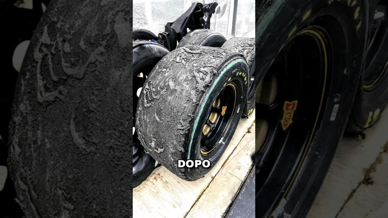 Il segreto degli pneumatici da corsa!😲