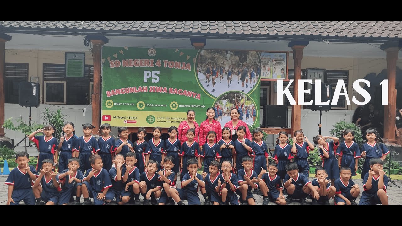 PENAMPILAN KELAS 1/P5/SD NEGERI 4 TONJA/2024