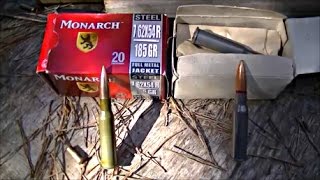 7.62x54r Monarch 185 Grain FMJ (Penetration Test)