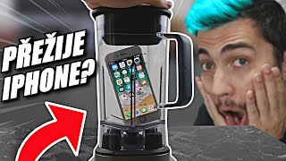 DOKÁŽE IPHONE PŘEŽÍT V MIXÉRU???🤔😱