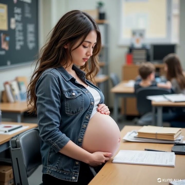Pregnant College Life: When Your Belly Takes Over the Desk!