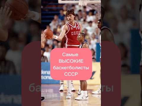 Самые высокие баскетболисты СССР #спортсмены #историяссср #фактыинтересные #рекорды #история #врек