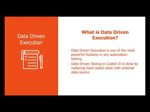Data Driven Execution with Visual Studio 2017