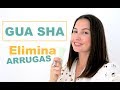 COMO USAR EL GUA SHA elimina arrugas: FRENTE | CON YOGA FACIAL