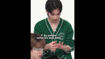 O tanto que o Felix destacou o "NUNCA" 🥺~~