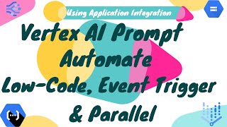 Vertex AI Prompt Automation with #GoogleCloud #Applicaiton Integration iPaaS | GCS | PubSub