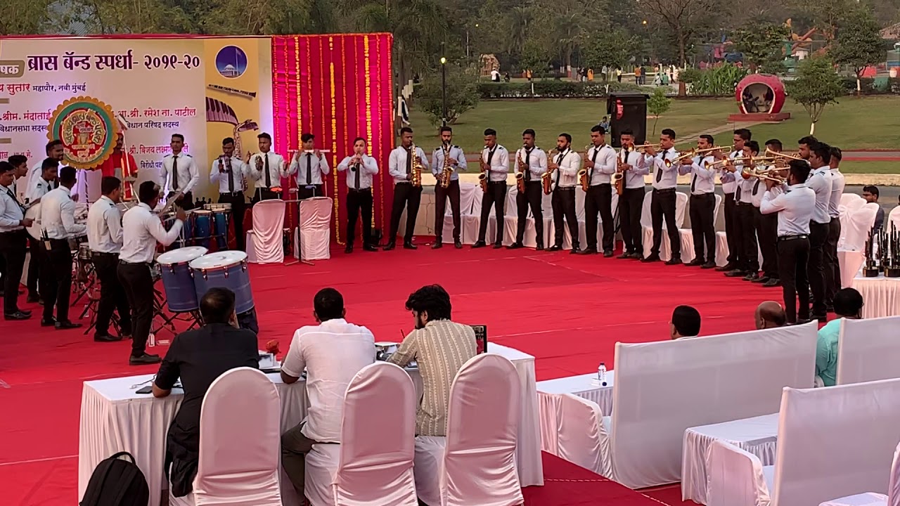 Vande Mataram | Swargandha BrassBand Vasai | NMMC BrassBand Competition 2020