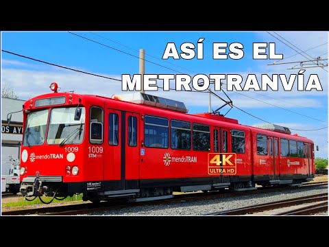 【4K】Así es Viajar en Mentrotranvía, Desde Mendoza Ciudad hasta Maipú | Mendoza Train Ride - ASMR